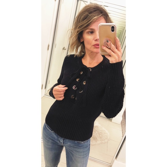 Sweaters | 525 America Lace Up Sweater 